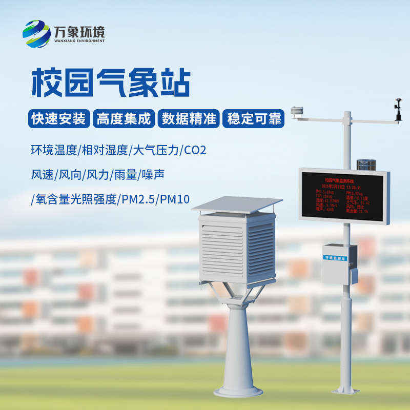 學校戶外氣象站作用？